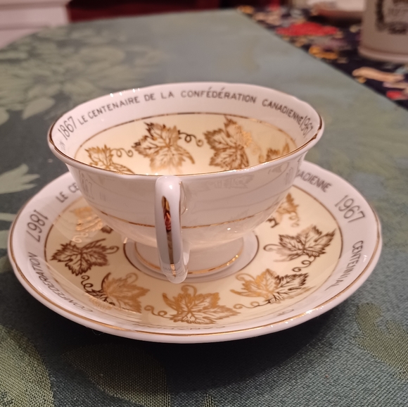 Canadian Centennial Royal Grafton China Tea Cup - Picture 3 of 6